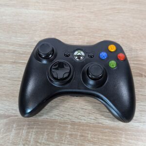 Microsoft Xbox 360 Wireless Controller - Black - Tested Working